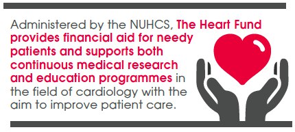 Image with text describing The Heart Fund